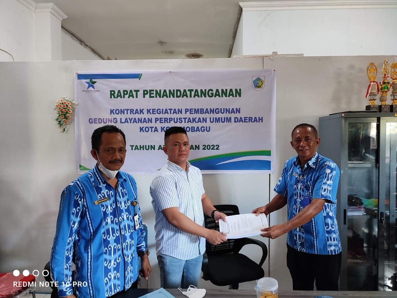 Mantap ! Kotamobagu akan segera memiliki Gedung Perpustakaan Umum yang megah dengan sistem layanan Digital 