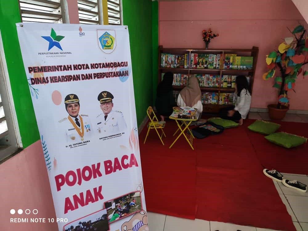 Dukung Kota Kotamobagu sebagai Kota Layakan anak, Perpustakaan Daerah siapkan Pojok Baca Anak