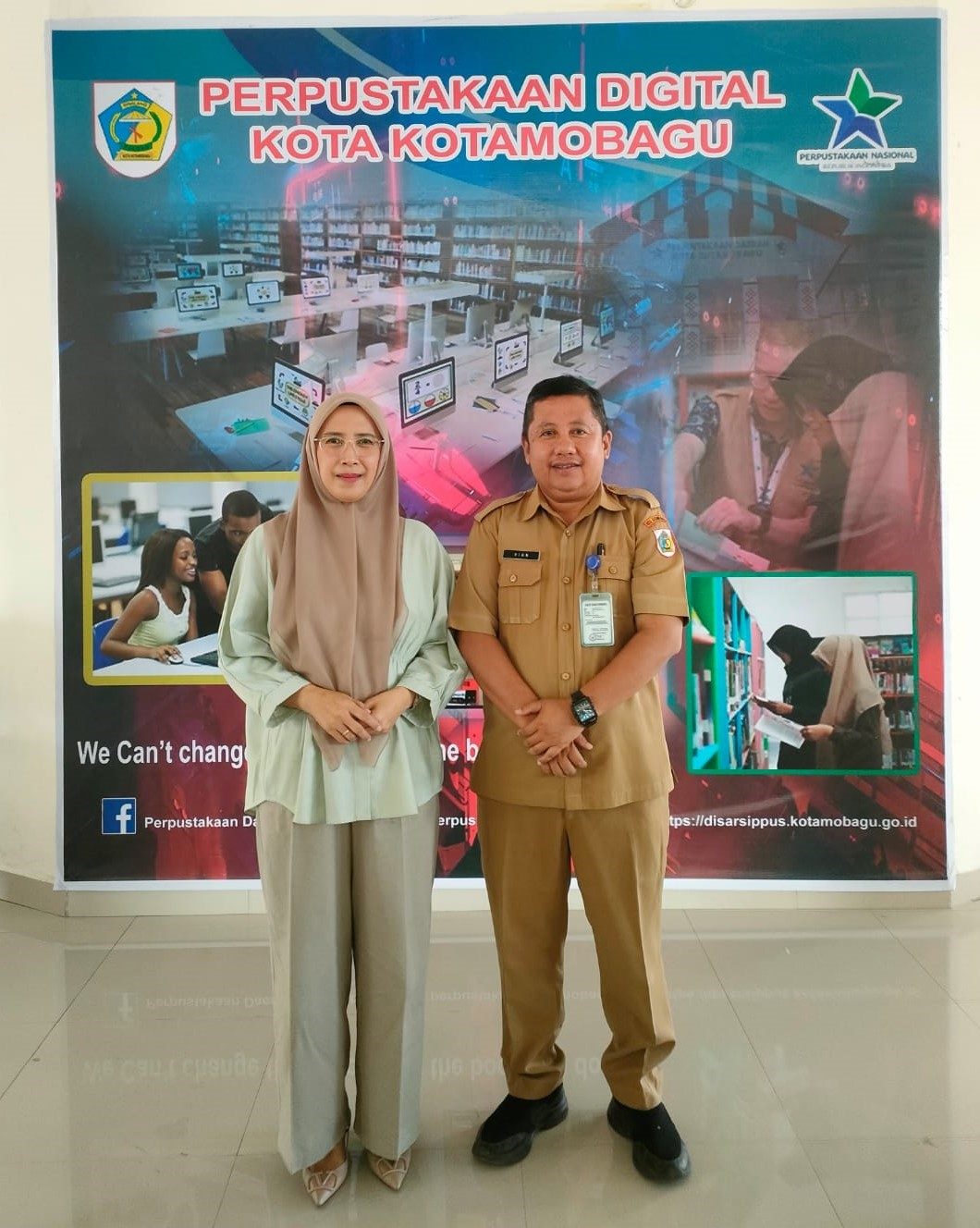 PERPUSTAKAAN DAERAH KOTAMOBAGU TERIMA KUNJUNGAN KERJA ANGGOTA DPRD KABUPATEN BOLAANG MONGONDOW.
