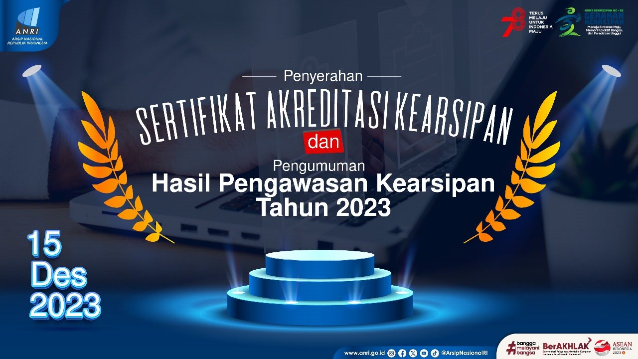 Kota Kotamobagu Terbaik Se-Sulut Hasil Pengawasan Kearsipan Tahun 2023.